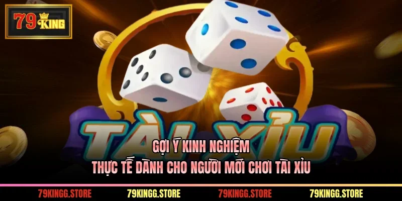 Gợi ý kinh nghiệm thực tế dành cho người mới chơi tài xỉu